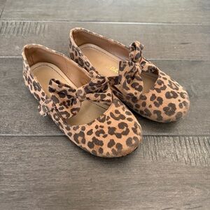 Happy Soda Animal Print Shoes Cheetah Leopard Ballet Flats Girls 11 Dress